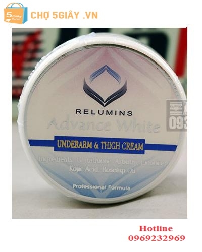 Kem xóa thâm Relumins Underarm & Thigh Cream 50g của Mỹ